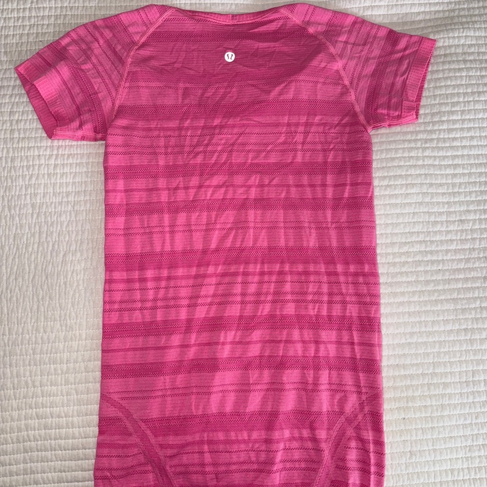 lululemon athletica Pink Swiftly Tech Short Sleeve